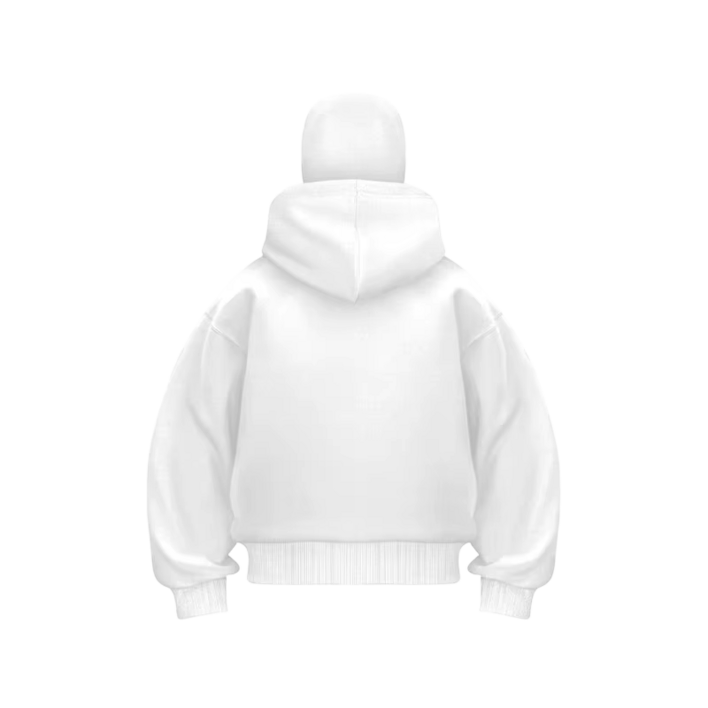 Full-Zip Hoodie Maskendesign