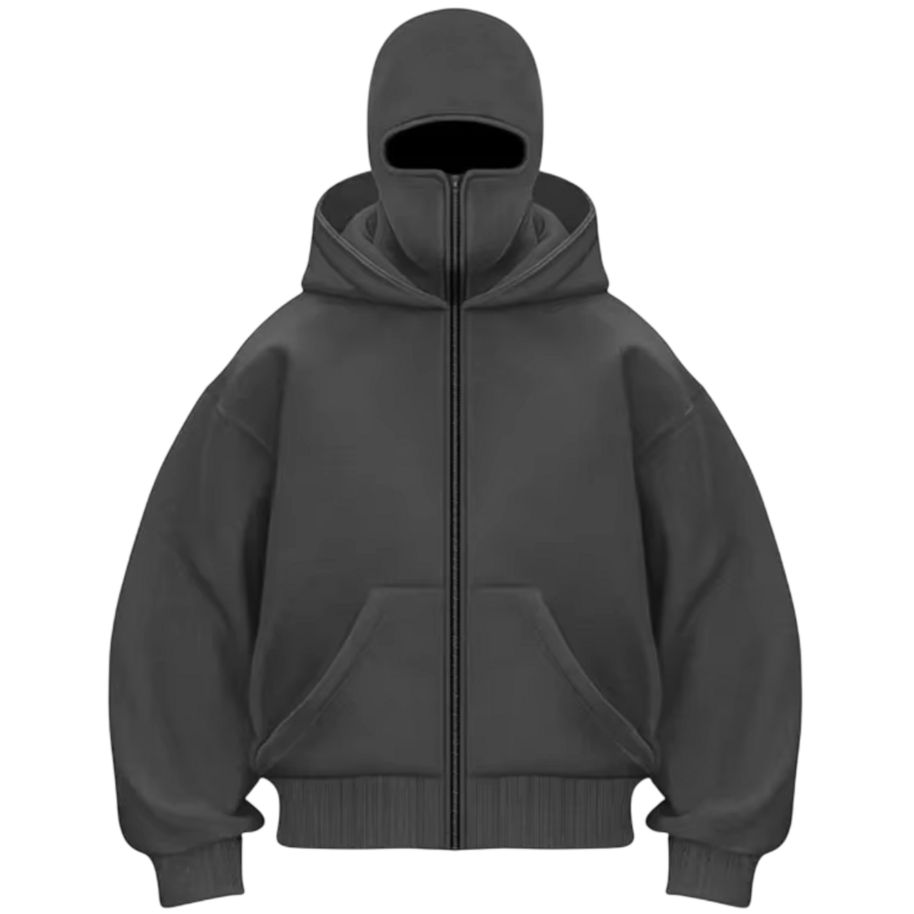 Full-Zip Hoodie Maskendesign