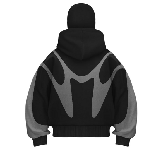 Hoodie mit Kapuze – Maskendesign