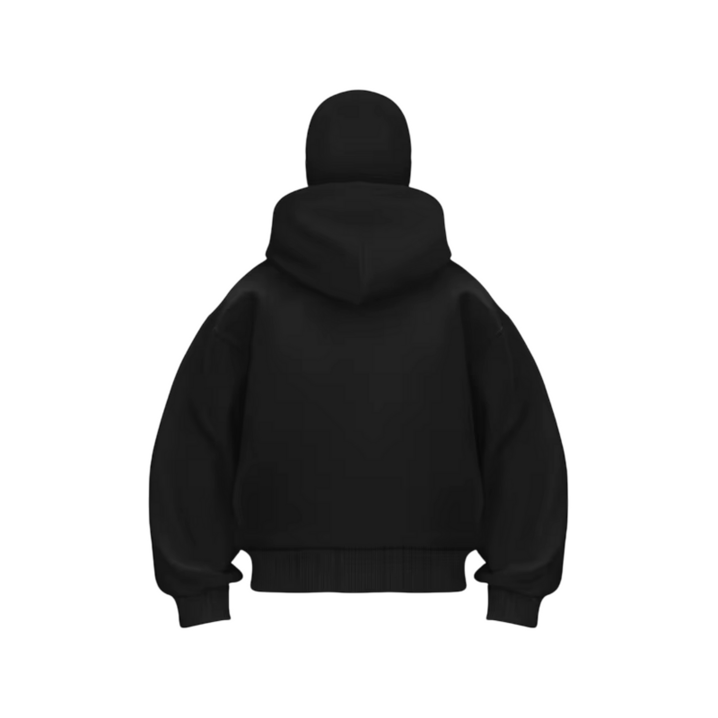 Full-Zip Hoodie Maskendesign